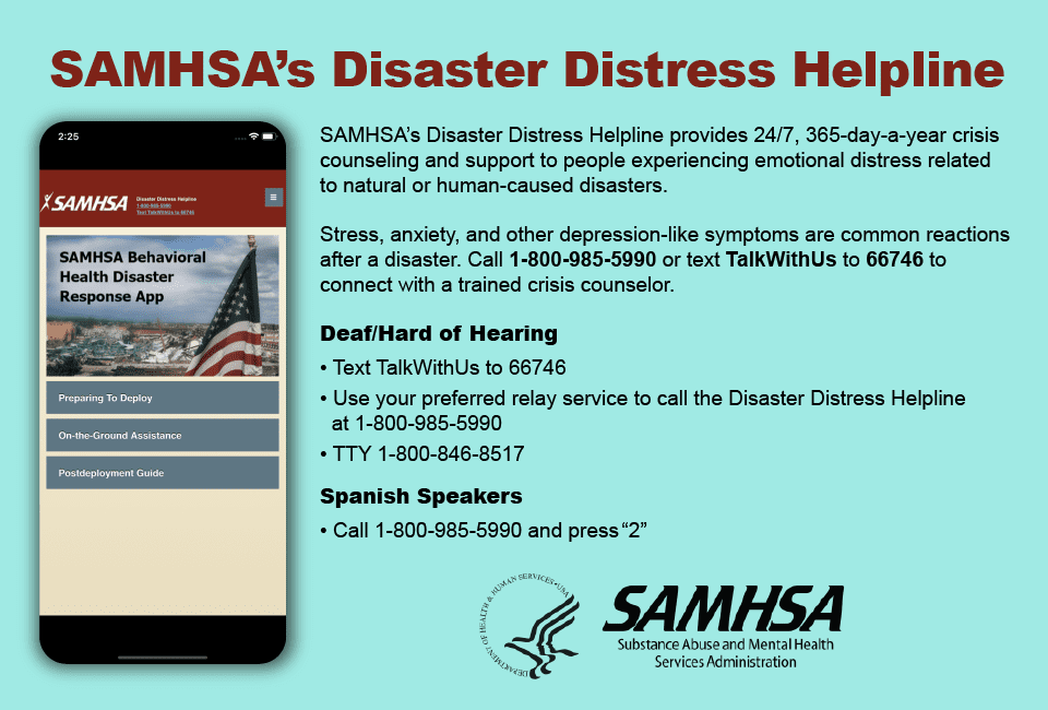 SAMHSA's Disaster Distress Helpline - Native Reach