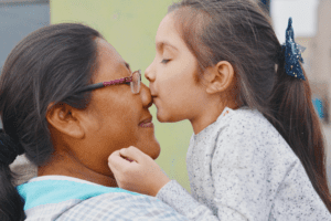 mother with little girl - Native Reach