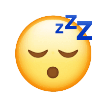 sleeping emoticon - Native Reach