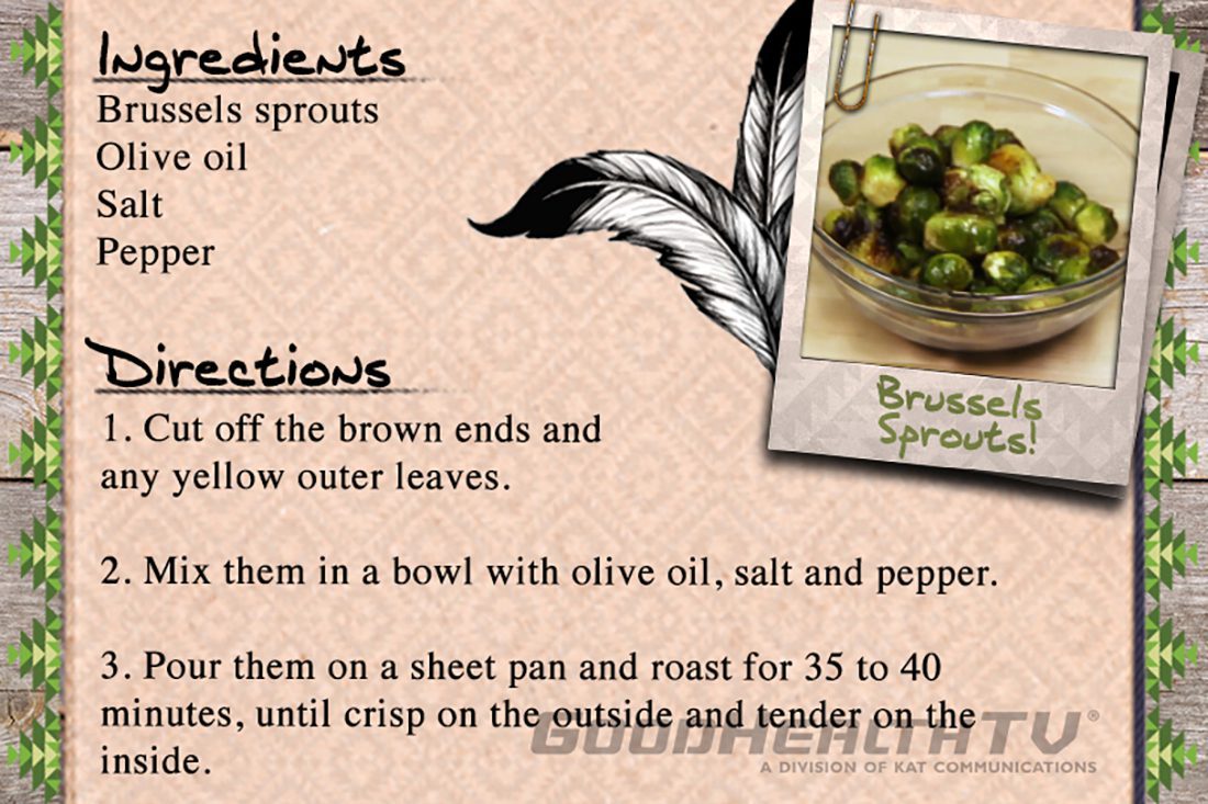 SuperFoods-Brussels Sprouts graphic - Native Reach