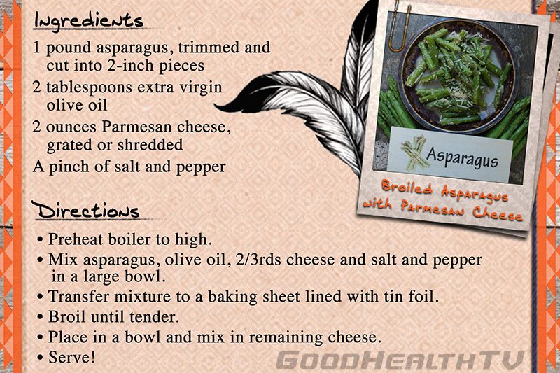 Superfoods-Asparagus graphic - Native Reach