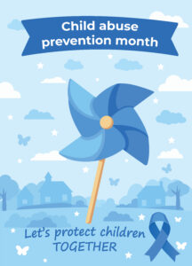 April is Child abuse prevention month